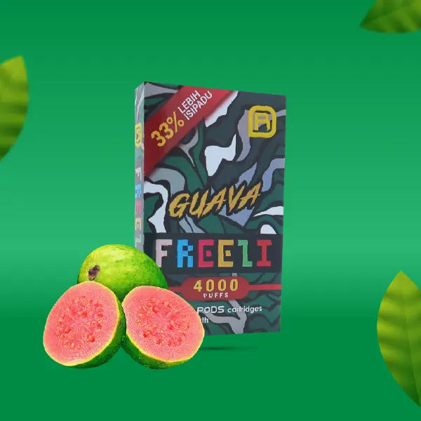 Purchase Prime Vape Malaysia NanoSTIX NanoPod Vape Pod 4 Pods Guava Flavor Flavour 4000 Puffs at Lower Price 购买马来西亚NanoSTIX 电子烟弹四颗装番石榴口味4000抽超低优惠价格