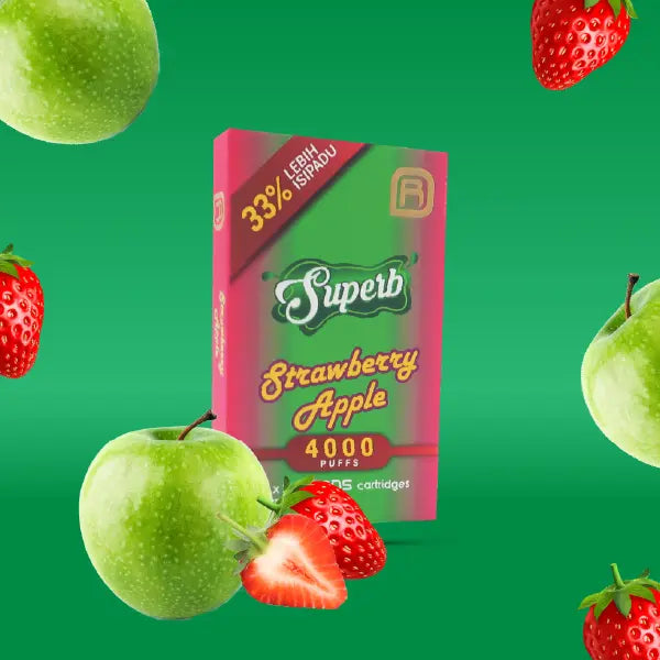 Purchase Prime Vape Malaysia NanoSTIX NanoPod Vape Pod 4 Pods Strawbeery Apple Flavor Flavour 4000 Puffs at Lower Price 购买马来西亚NanoSTIX 电子烟弹四颗装草莓苹果口味4000抽超低优惠价格🍓🍏
