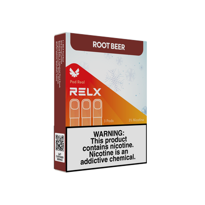 RELX Malaysia MY Pod Real 3 Pods Pack Root Beer Package Price RM32 悦刻马来西亚雾化弹3颗装沙士汽水3%尼古丁价格32马币