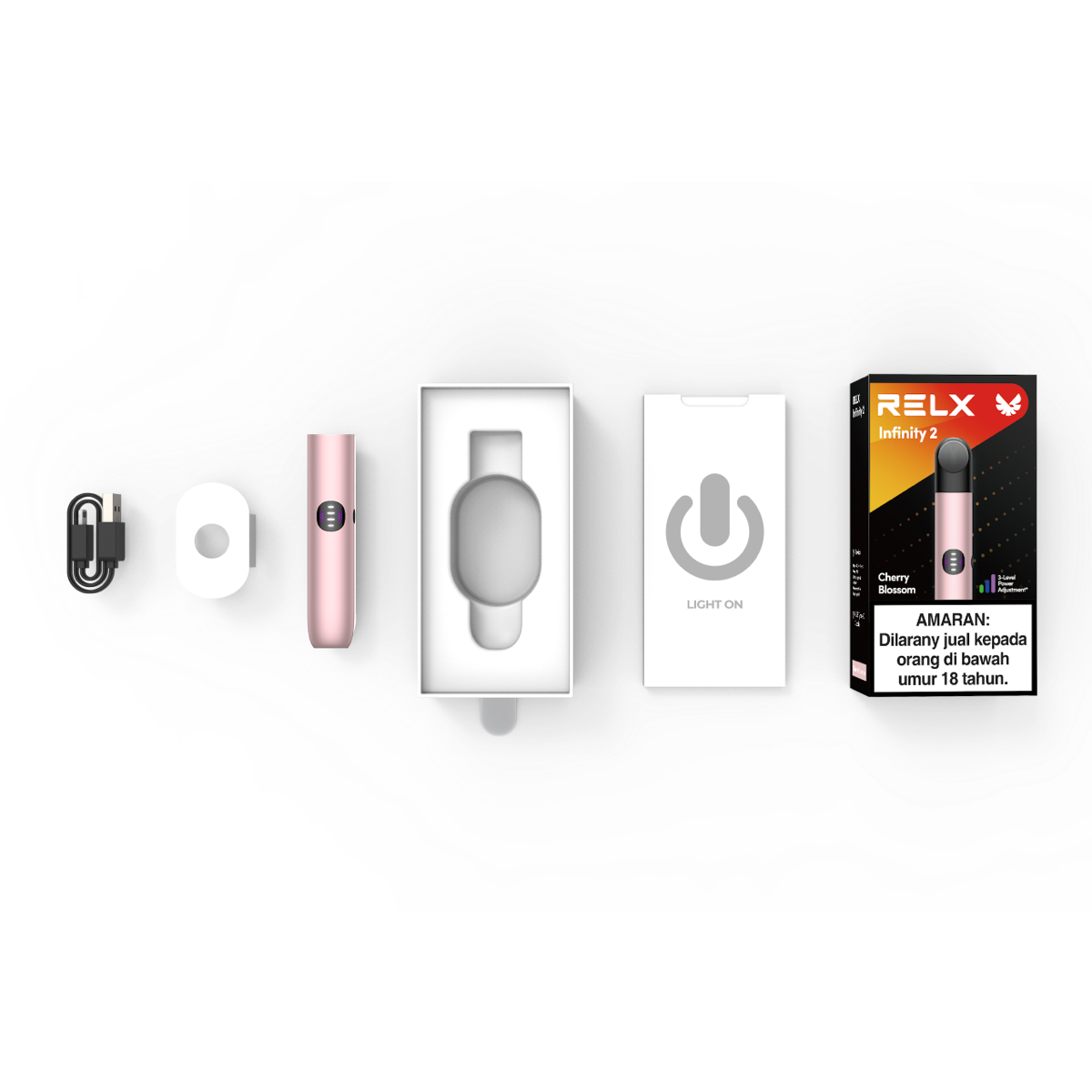 RELX Malaysia MY Infinity 2 Device Vape Pen Cherry Blossom Diagram