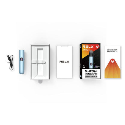 Shop RELX Japan E-cigrette Vape Device Relx infinity 2 Device  Blue Bay Buy Now 立即购买  RELX 日本 デバイス 色 ブルーベイ
