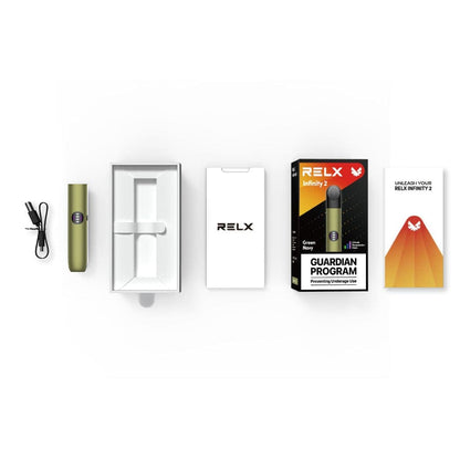 Shop RELX Japan E-cigrette Vape Device Relx infinity 2 Device  Green Navy Buy Now 即購入  RELX 日本 デバイス 色 グリーンネイビー
